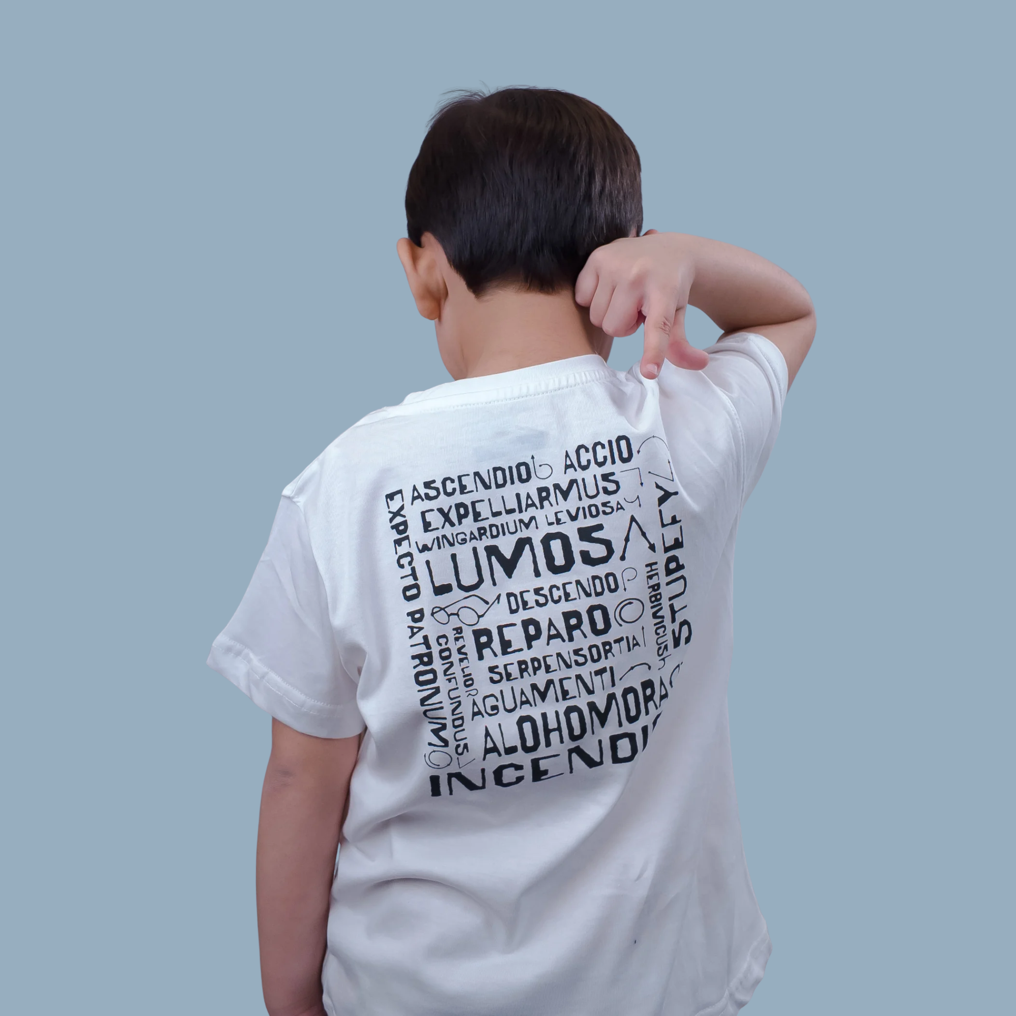 White Cotton T-Shirt | 2-14 Years